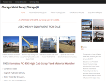 Tablet Screenshot of chicagometalscrap.com